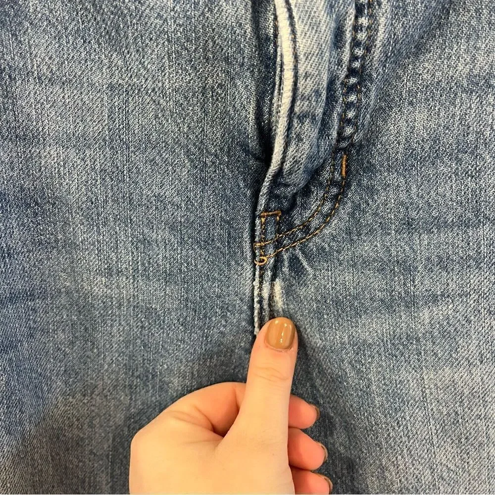 Banana Republic Barrel Jean 27/4 Medium Wash
